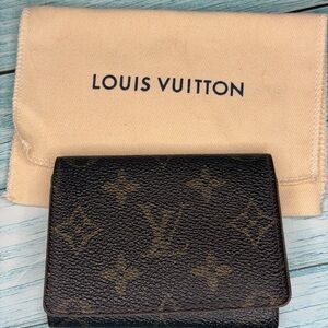 Louis Vuitton Monogram Card Wallet